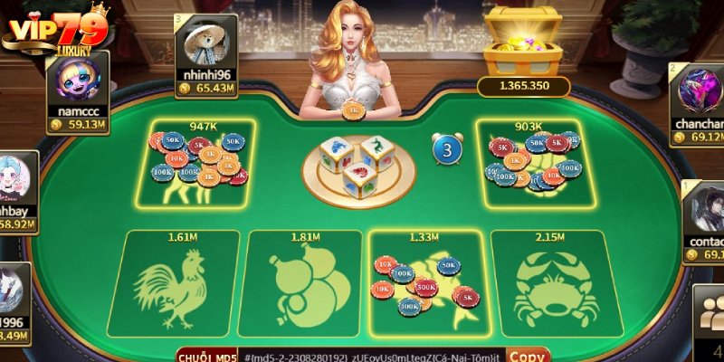 Theo dõi kết quả để đưa ra những nhận định Bầu Cua