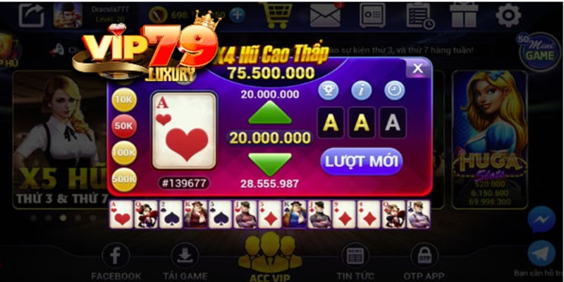 Cao thủ chia sẻ các tip chơi Cao Thấp