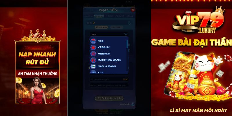 Làm thế nào để nạp tiền VIP79 một cách nhanh chóng