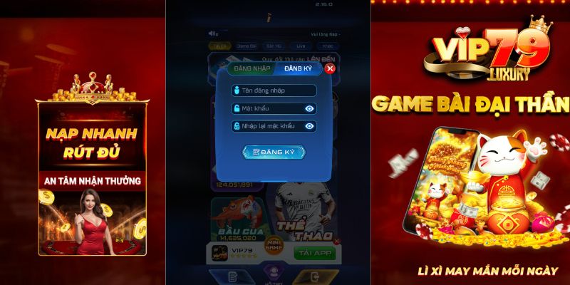 Hướng dẫn cách đăng ký VIP79