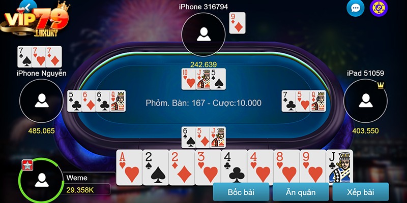 Khám phá quy trình chơi Phỏm